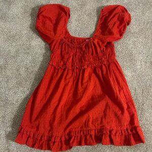 Urban Outfitters red dress